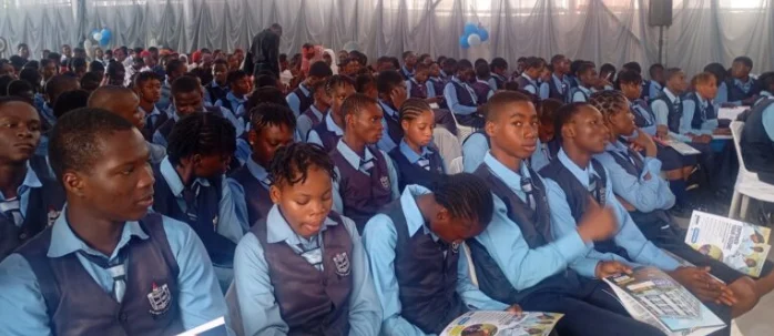 Trinity University students at Campus Flaws skills development programme