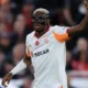 Victor Osimhen playing for Galatasaray against Genclerbirligi