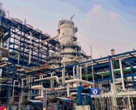 Dangote Petroleum Refinery in Lagos amid concerns over Nigeria’s crude oil supply capacity.