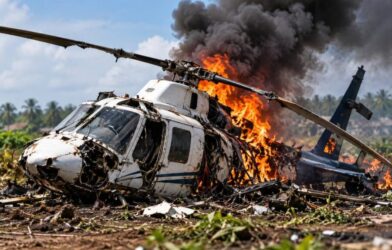 Nigerian military aircraft involved in Igbokoda crash in Ondo State