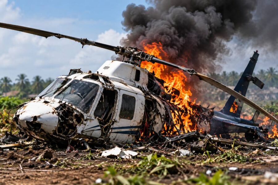Nigerian military aircraft involved in Igbokoda crash in Ondo State