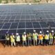 Solar panels under sunlight representing Nigeria’s renewable energy sector and solar import policy.
