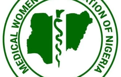 Healthcare worker providing primary medical care in Nigeria